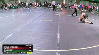 125 lbs Cons. Round 2 - Ryan Meek, Ohio vs Tyeler Hagensen, Kent State