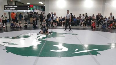 50 lbs Consi Of 4 - Lucas Freeman, FL vs Clara Corey, SC