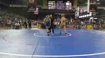 132 lbs Round Of 64 - Liana Carney, Alaska vs Ava Pruzhanovsky, Arizona