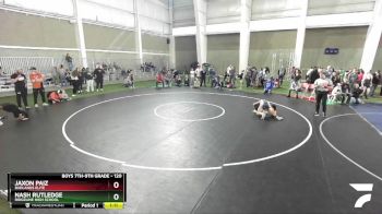 120 lbs Cons. Round 2 - Nash Rutledge, Ridgeline High School vs Jaxon Paiz, Badlands Elite