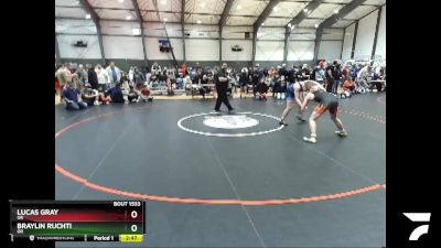 170 lbs Cons. Round 3 - Lucas Gray, OR vs Braylin Ruchti, OR