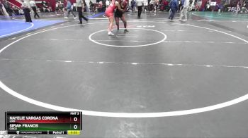 190 lbs Cons. Round 2 - Sifiah Francis, Chico vs Nayelie Vargas Corona, Lodi