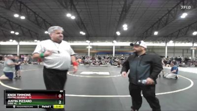 49 lbs Round 3 (4 Team) - Knox Timmons, Fighting Squirrels vs Justin Pizzaro, Hawk WC