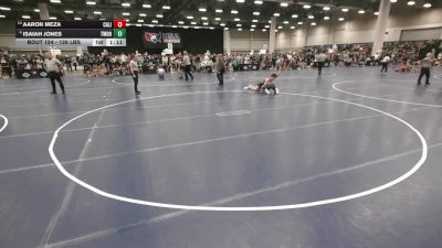126 lbs Champ. Rd Of 16 - Aaron Meza, California vs Isaiah Jones, Threestyle Wrestling Of Oklahoma