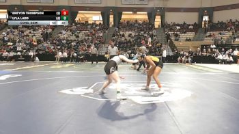 135 lbs Cons. Semi - Lyla Ladd, Oakdale vs Breyon Thompson, Crofton