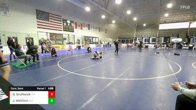 106 lbs Cons. Semi - Johnny Whitford, Sanderson Wrestling Academy vs Gage Southwick, Sanderson Wrestling Academy