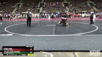 6A 157 lbs Quarterfinal - Cody Kirk, Pike Road School vs Tyler (jax) Cooper, Brookwood Jr-Sr