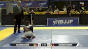 Aria Donatella Romero vs Kalla Daniella Sawka 2026 Pan Kids Jiu-Jitsu IBJJF Championship