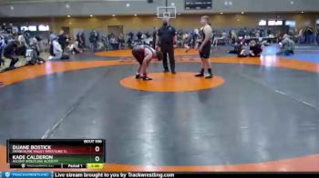 160 lbs Round 2 - Kade Calderon, Ascend Wrestling Academy vs Duane Bostick, Snoqualmie Valley Wrestling Cl