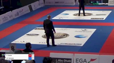 Felipe Costa vs Marcos Campos 2018 Abu Dhabi World Professional Jiu-Jitsu Championship