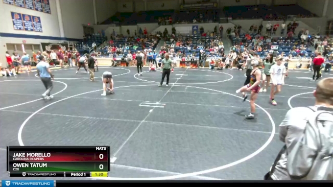 136 lbs Round 1 - Jake Morello, Carolina Reapers vs Owen Tatum, C2x