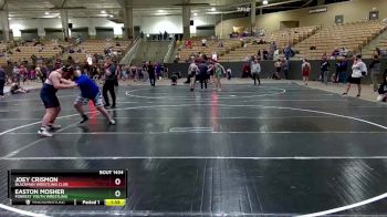 260 lbs Round 4 - Joey Crismon, Blackman Wrestling Club vs Easton Mosher, Forrest Youth Wrestling