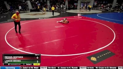 113 lbs Cons. Round 3 - Landon Brooks, Park vs Michael Bostwick, Luxemburg-Casco