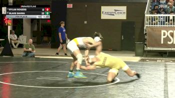 174 lbs 7th Place - Rylan Rogers, Lehigh vs Blake Bahna, LIU