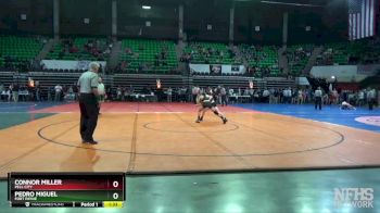 106 lbs Semifinal - Connor Miller, Pell City vs Pedro Miguel, Fort Payne