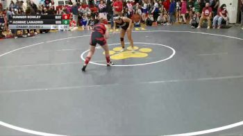 135 lbs Champ. Round 2 - Summer Rowley, Manti vs Jasmine Lamadrid, North Ridge