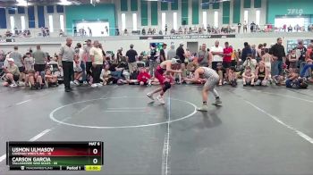 84 lbs Semifinal - Carson Garcia, Tallahassee War Noles vs Usmon Ulmasov, Caveman Wrestling