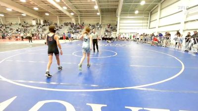 90 lbs Rr Rnd 3 - Jalysia Donnelly, Forge Perry vs Gavin Chunko, Grit Mat Club Red
