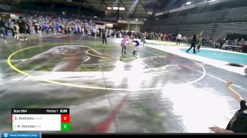 63 lbs Cons. Round 1 - Nalla Monson, FordDynastyWrestlingClub vs Grace Andrews, Gig Harbor Grizzlies Wrestling Club