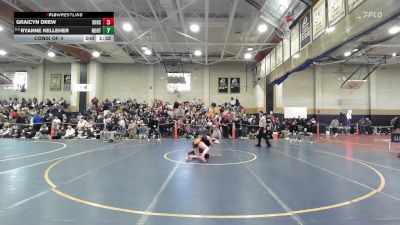 145 lbs Semifinal - Hayden Delrosario Rodrigues, Ludlow vs Naomi Herrera, Excel Academy