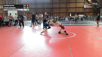 113 lbs Quarterfinal - Hayden Black, Scanlan vs Chase Dubuque, Njrtc