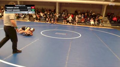 170 lbs Round 3 - Bailey Grandel, North Platte vs Brenda Lucas, Grand Island