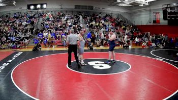 285 lbs Champ. Round 1 - John Gill, Butler vs Connor McQuillan, Fort Cherry Hs