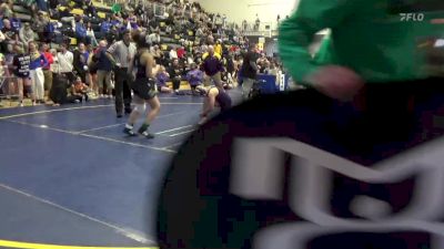 130 lbs Consy 1 - Lilyana Deluca, Plum vs Laila Gridiron, Lake Catholic-OH