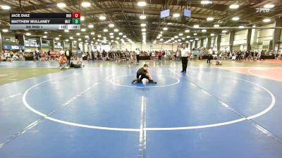 85 lbs Rr Rnd 1 - Cole Szypczak, Indiana Outlaws Gold - MS vs Muirenn Bagnell, Mat Warriors Yellow MS - MS