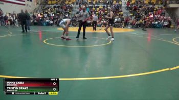 120 lbs Champ. Round 1 - Tristyn Drake, BARBERTON vs Vinny Skiba, BRUNSWICK