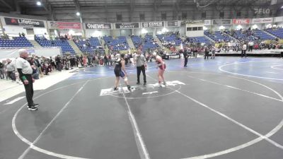 165 lbs 5th Place - Layne Mischo, Windsor Middle School vs Arely Buenrostro, Kearney Middle School