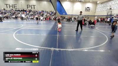 90 lbs Round 3 - Line Nau Rarick, Westlake vs Wrylee Redmond, JWC