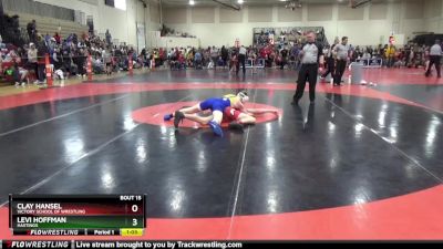 130 lbs Round 1 - Levi Hoffman, Hastings vs Clay Hansel, Victory School Of Wrestling