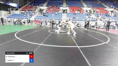 182 lbs Cons 64 #2 - Amare Overton, Illinois vs Timber Parlin, Maine