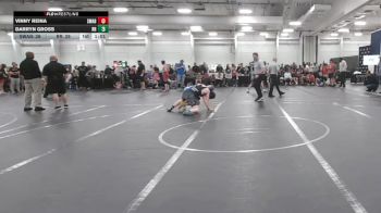 138 lbs Round 8 (10 Team) - Darryn Gross, Rocket Rams vs Vinny Reina, Savage WA Black