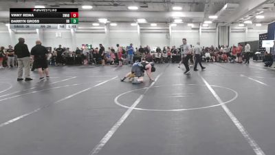 138 lbs Round 8 (10 Team) - Darryn Gross, Rocket Rams vs Vinny Reina, Savage WA Black