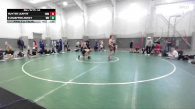 125 lbs Finals (2 Team) - Hunter Leavitt, Champions vs Schaeffer Ashby, Wasatch