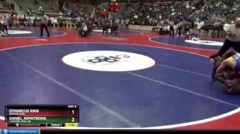 5A 132 lbs Quarterfinal - O?Marcus King, Benton High vs Daniel Armstrong, Lakeside High, AR