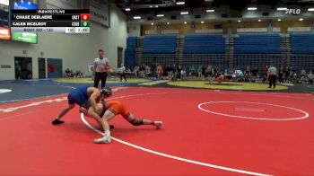 133 lbs Cons. Round 5 - Chase DeBlaere, Oregon State vs Caleb McElroy, CSU Bakersfield