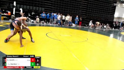 174 lbs Champ. Round 2 - LaDainian Gordon, Trinidad State vs Kobe Smith, Oklahoma City