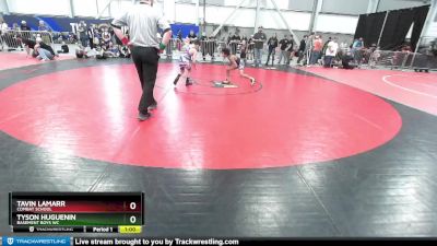 93 lbs Champ. Round 1 - Tavin Lamarr, Combat School vs Tyson Huguenin, Basement Boys WC