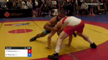 79 kg Quarterfinal - Jacob Stefanowicz, Pennsylvania RTC vs Muhamed McBryde, New York Athletic Club