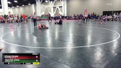 106 lbs Round 1 (10 Team) - Ethan Poling, Fight Barn WC vs Trenton Smith, Westsdie WC