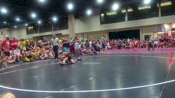 75 lbs Round 2 (6 Team) - Knox Burgett, Ironclad Koncrete Kids vs Mike Hinson, Rabbit WC