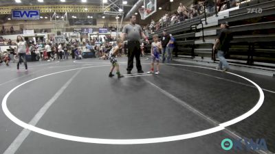 46 lbs Quarterfinal - Easton Hans, Lions Wrestling Academy vs Grayson Hale, Standfast OKC