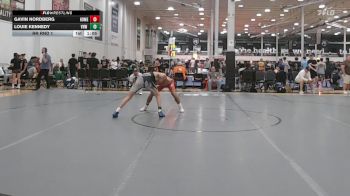 134 lbs Rr Rnd 1 - Gavin Nordberg, Homegrown White - HSC vs Louie Kennedy, VHW Blue - HSC