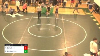 132 lbs Consolation - Kevin DeMuth, Walpole vs Spencer Granlund, Nauset