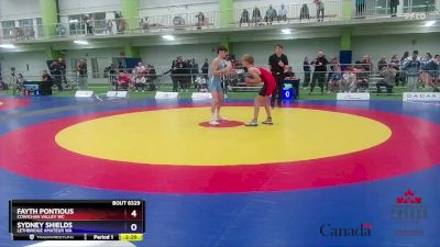 52kg 3rd Place Match - Evan Murenko, Independent WC vs Hayden Graves, Sackville WC