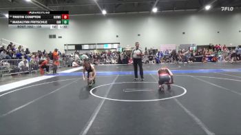 135 lbs Cons. Round 2 - Tristin Compton, Hoisington Jr Cardinal Wrestling Club vs Madalynn Fritschle, Carroll