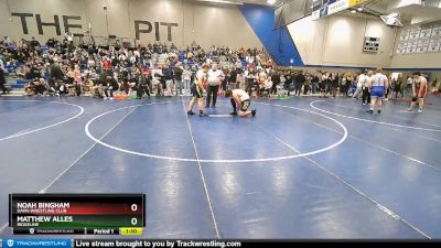 285 lbs Quarterfinal - Matthew Alles, Ridgeline vs Noah Bingham, Davis Wrestling Club